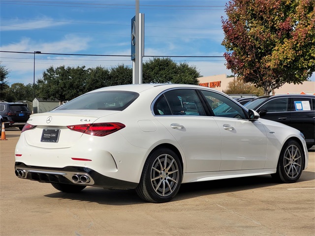used 2025 Mercedes-Benz C-Class car, priced at $58,924