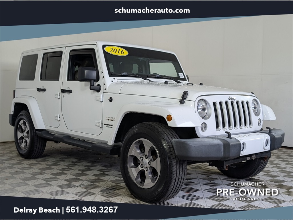 used 2016 Jeep Wrangler car, priced at $24,000