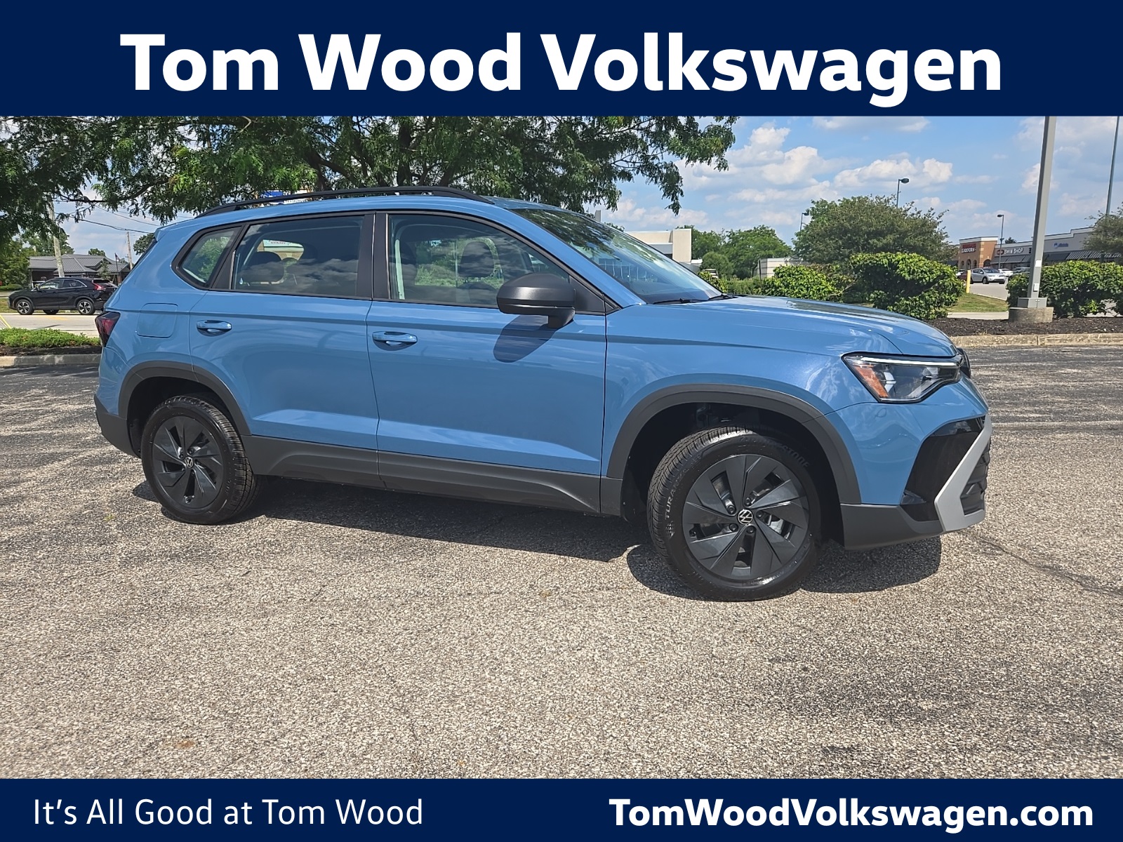 new 2025 Volkswagen Taos car, priced at $27,011