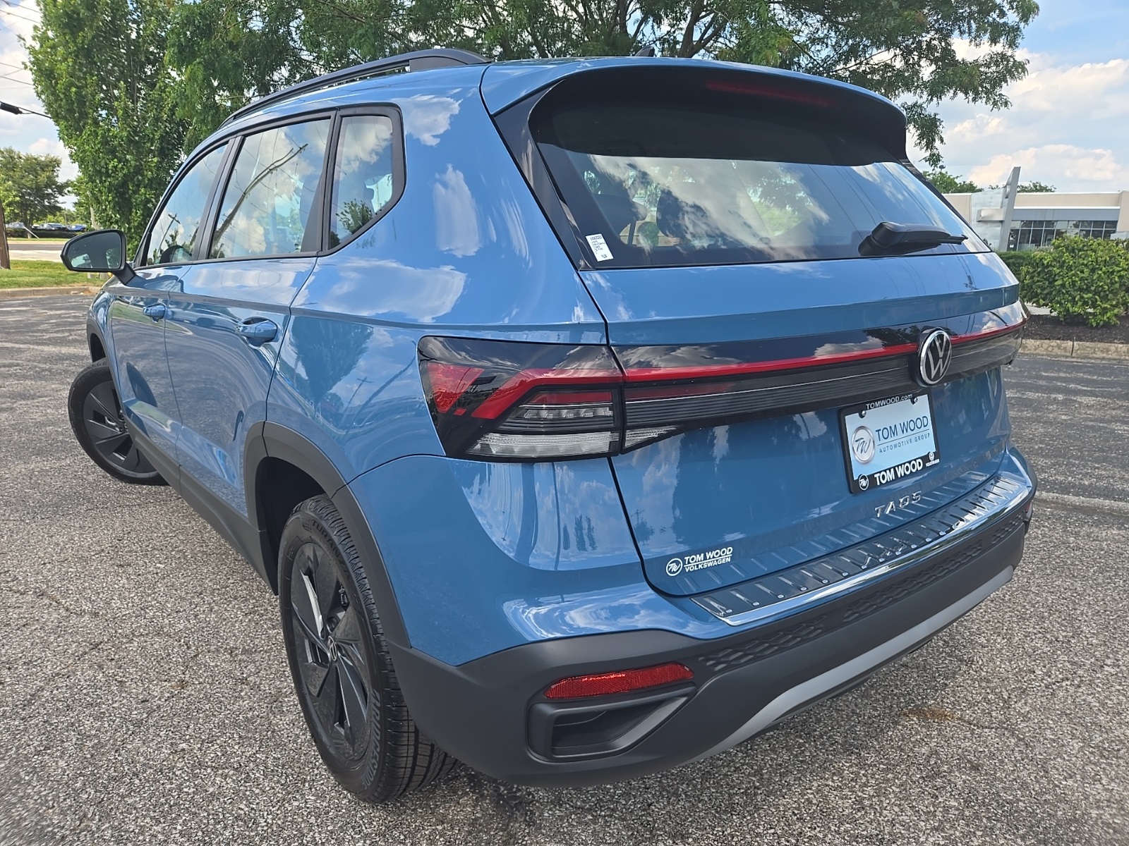 new 2025 Volkswagen Taos car, priced at $25,659