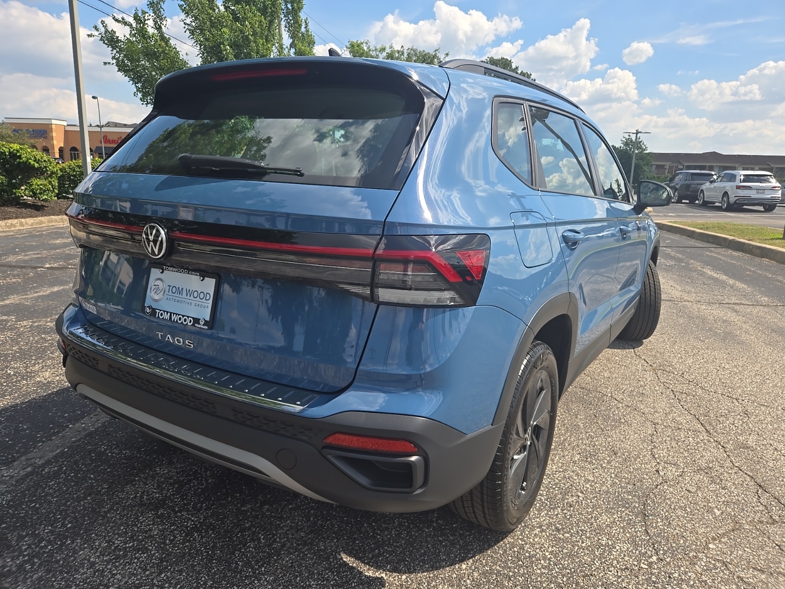 new 2025 Volkswagen Taos car, priced at $25,659