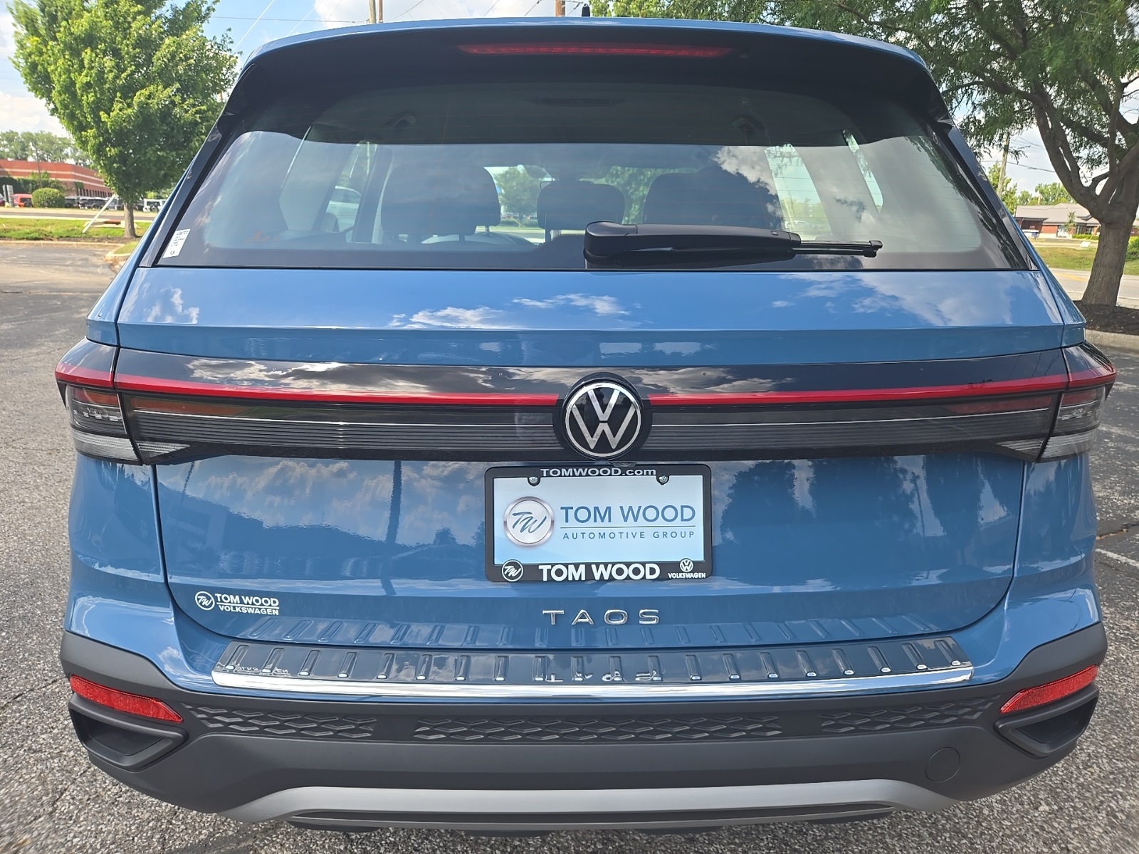 new 2025 Volkswagen Taos car, priced at $25,659