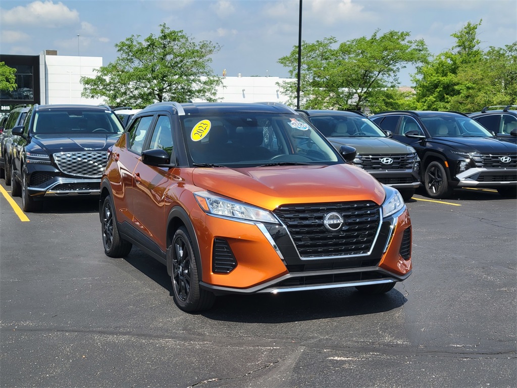used 2023 Nissan Kicks car, priced at $18,987