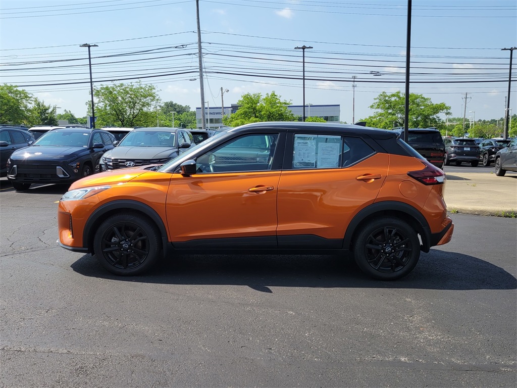 used 2023 Nissan Kicks car, priced at $18,987