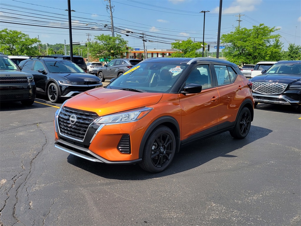 used 2023 Nissan Kicks car, priced at $18,987
