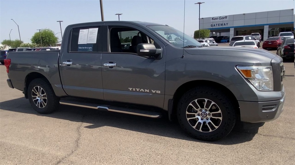 used 2020 Nissan Titan car, priced at $21,881