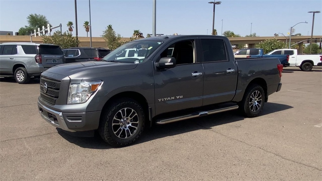 used 2020 Nissan Titan car, priced at $21,881