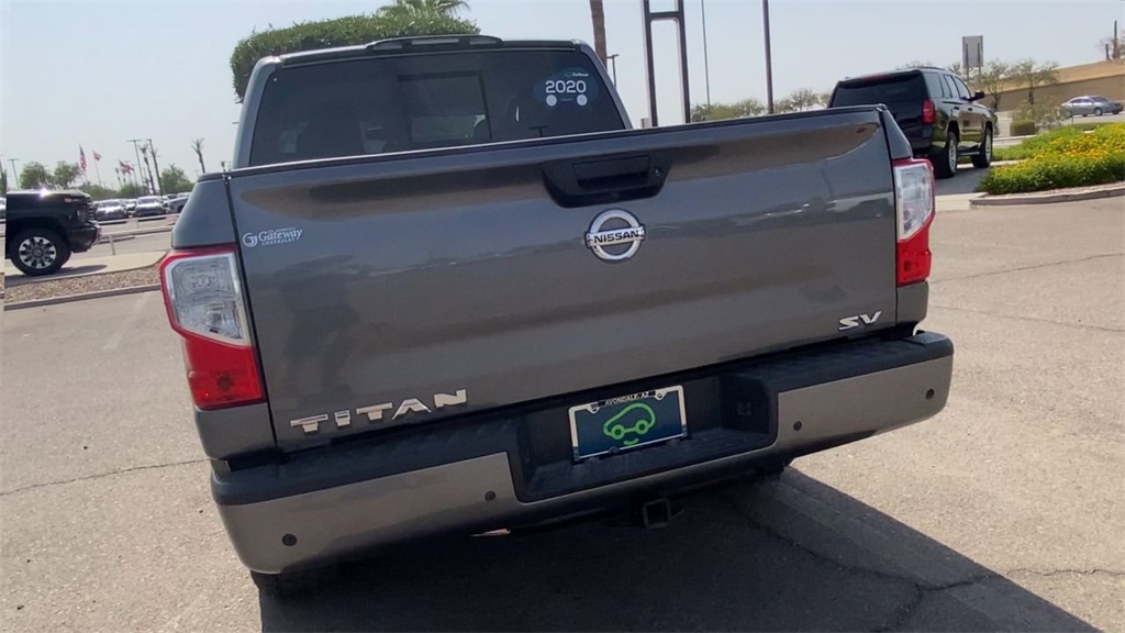 used 2020 Nissan Titan car, priced at $21,881