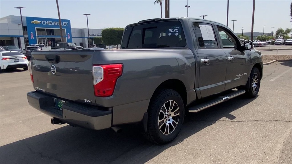 used 2020 Nissan Titan car, priced at $21,881