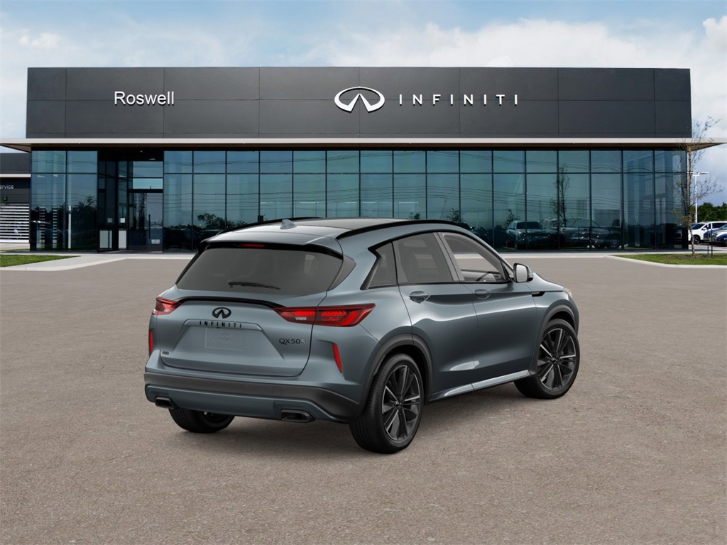 new 2025 INFINITI QX50 car, priced at $47,965