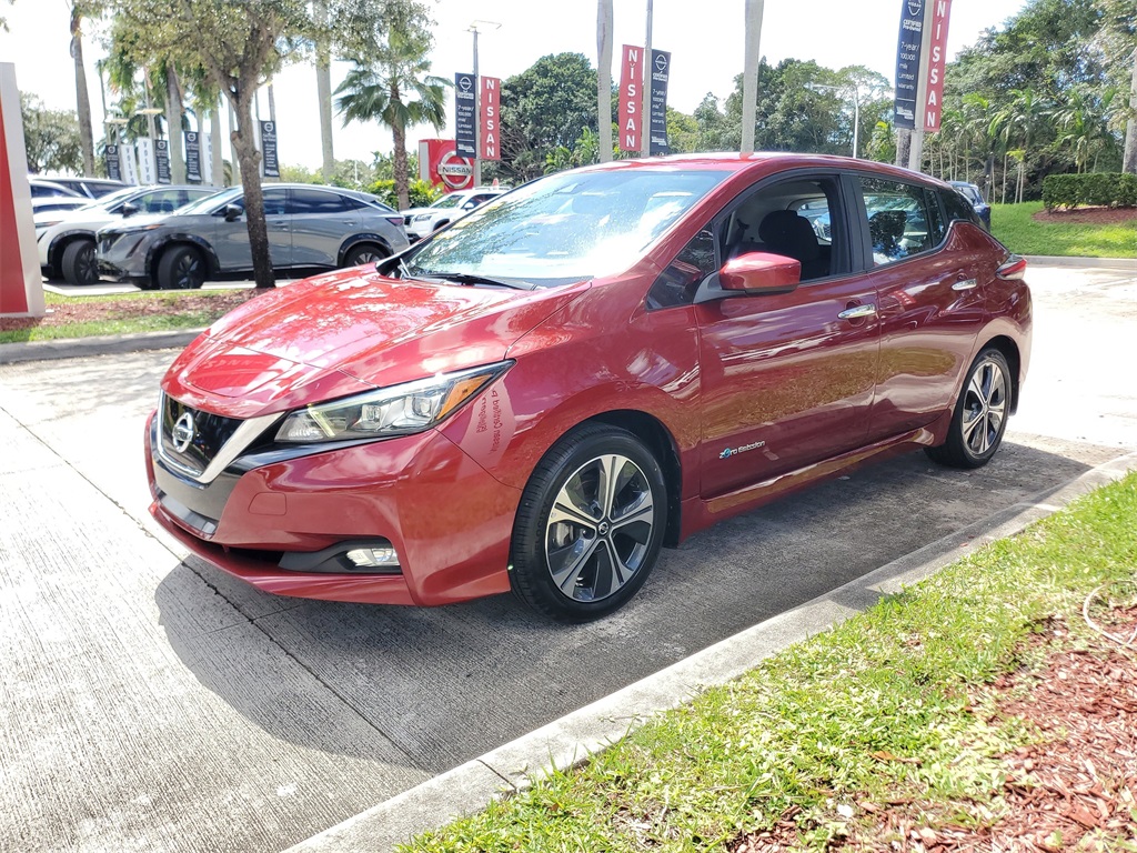 used 2018 Nissan Leaf car, priced at $10,295
