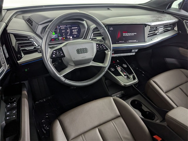 used 2024 Audi Q4 e-tron car, priced at $41,981