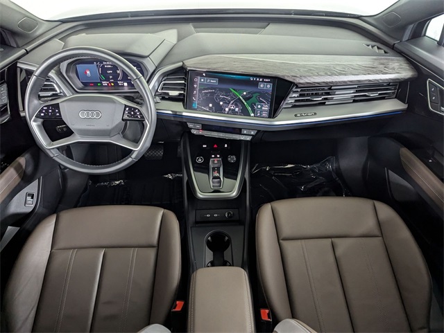 used 2024 Audi Q4 e-tron car, priced at $41,981