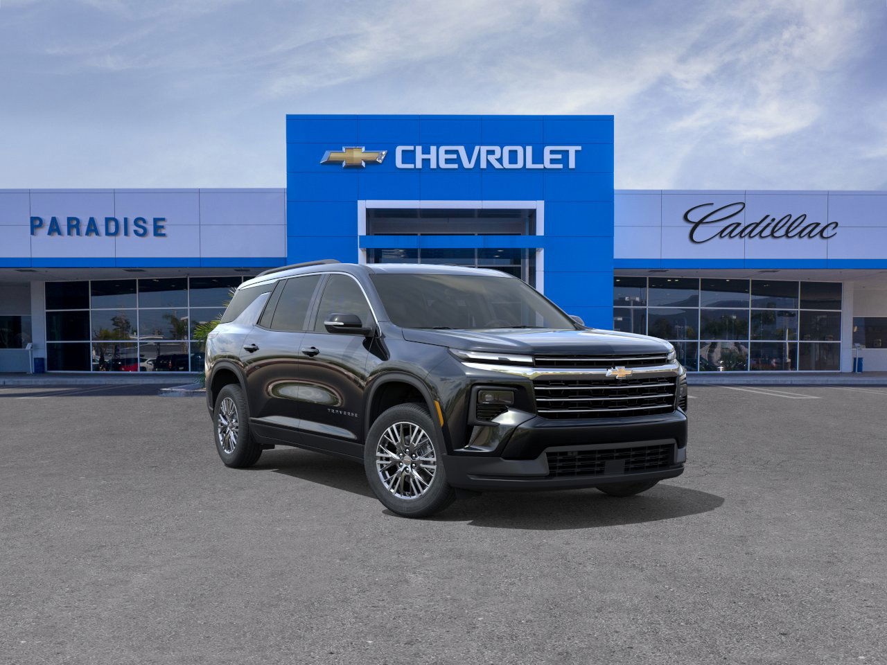 new 2026 Chevrolet Traverse car, priced at $45,475