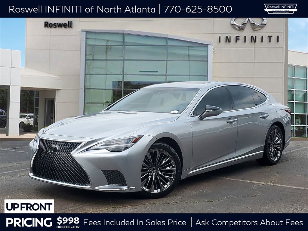 used 2021 Lexus LS car, priced at $47,998