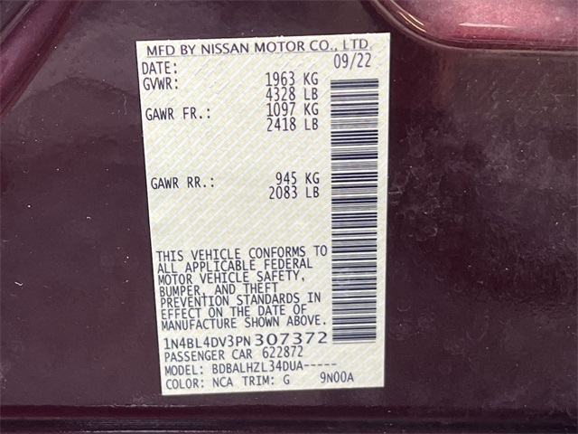used 2023 Nissan Altima car, priced at $18,711