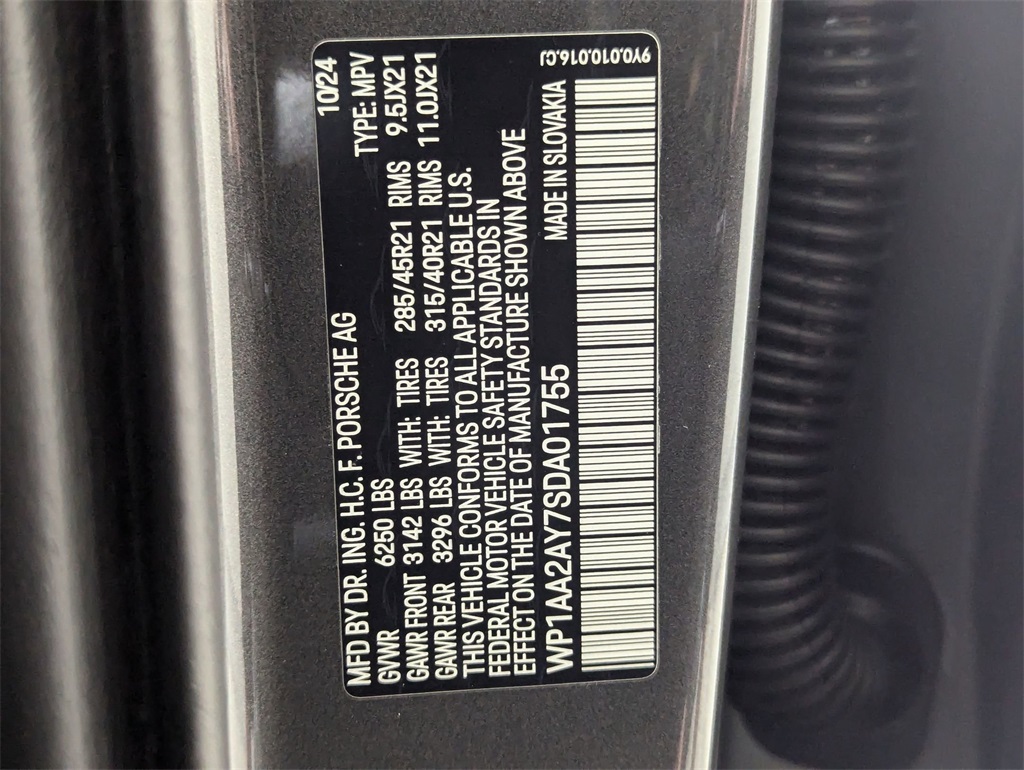 used 2025 Porsche Cayenne car, priced at $92,981