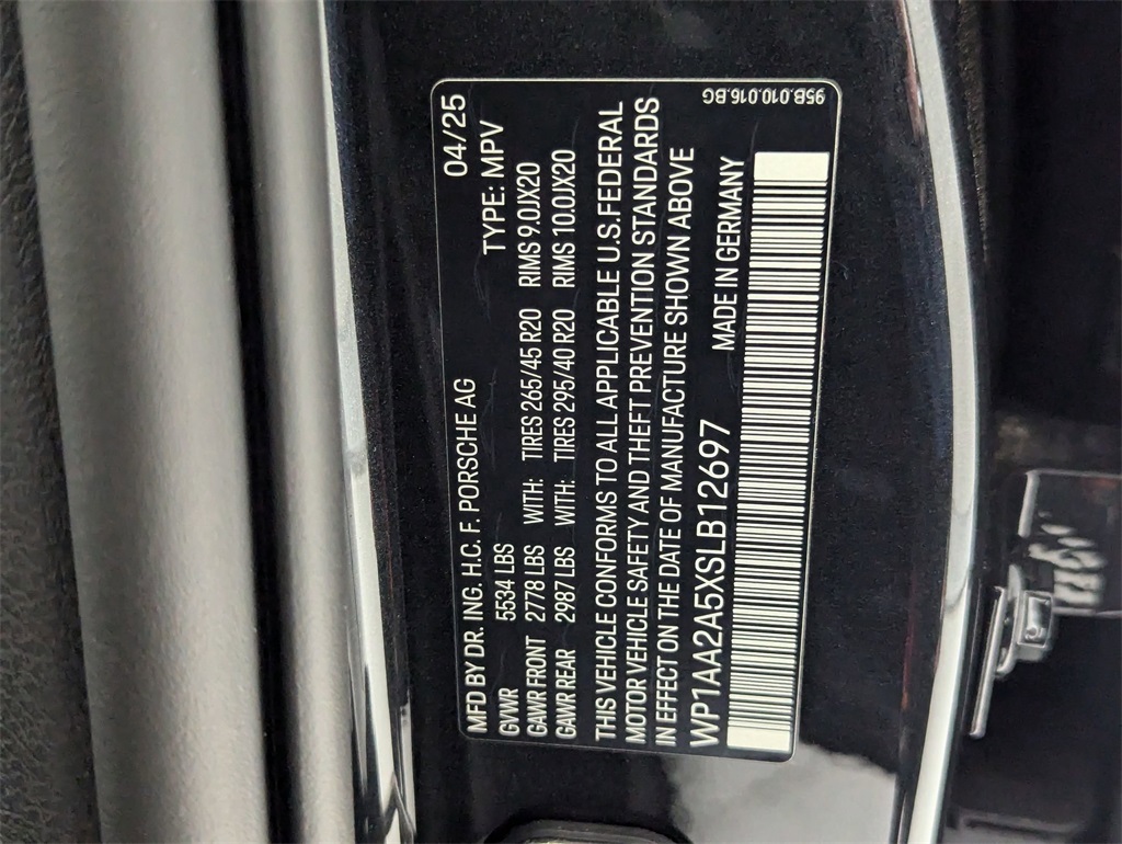 used 2025 Porsche Macan car, priced at $76,945