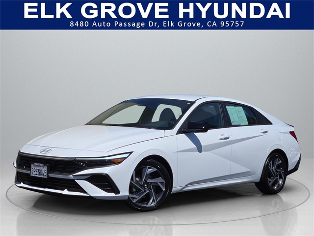used 2025 Hyundai Elantra Hybrid car, priced at $24,991