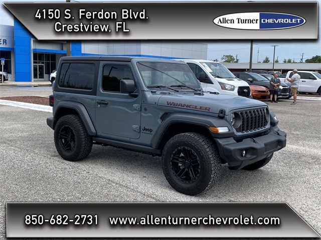 used 2024 Jeep Wrangler car, priced at $37,172