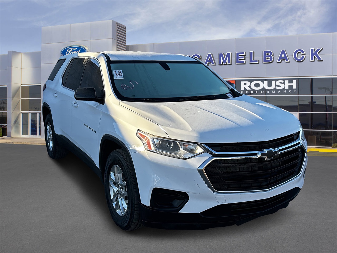 used 2020 Chevrolet Traverse car, priced at $16,476