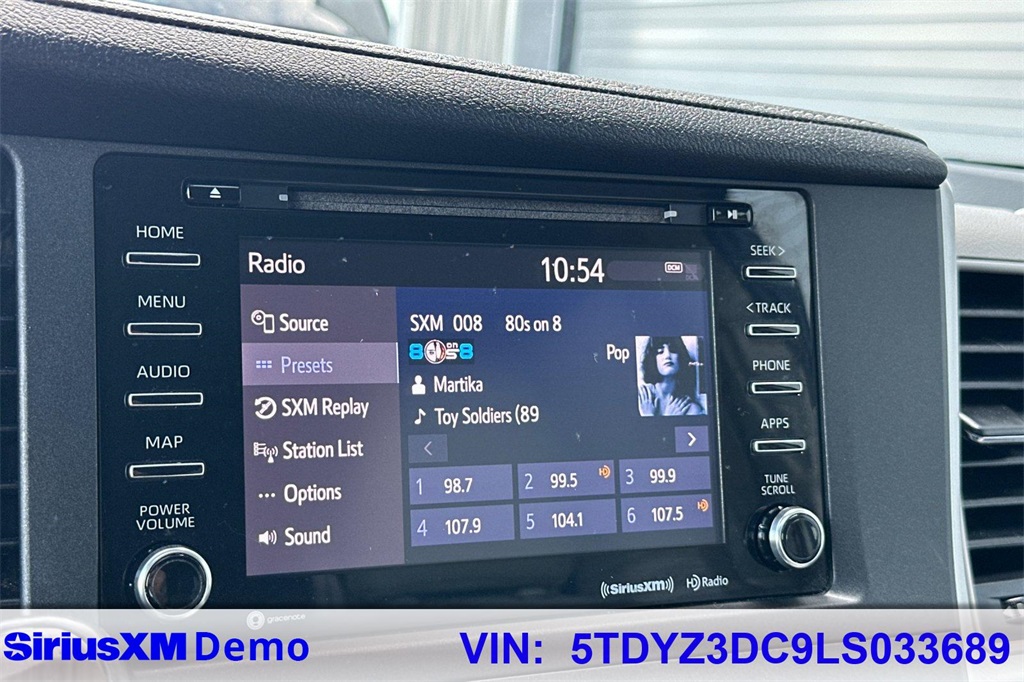 used 2020 Toyota Sienna car, priced at $32,989