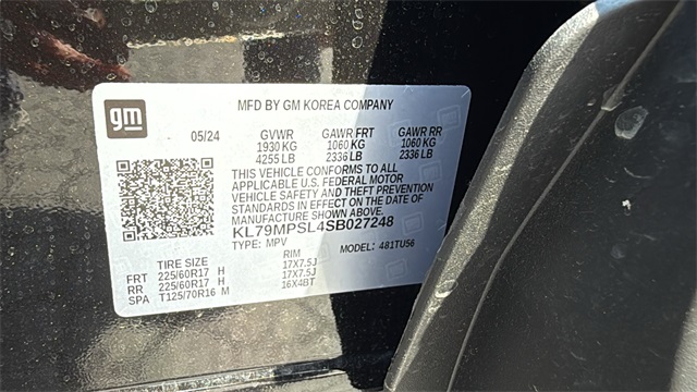 new 2025 Chevrolet TrailBlazer car, priced at $28,970