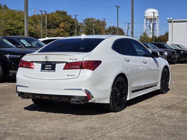 used 2020 Acura TLX car, priced at $23,500