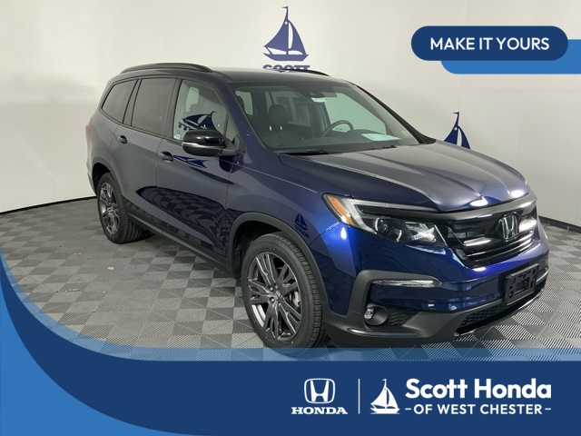 used 2022 Honda Pilot car, priced at $29,995