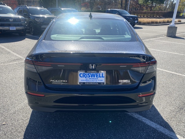new 2025 Honda Accord car, priced at $30,167