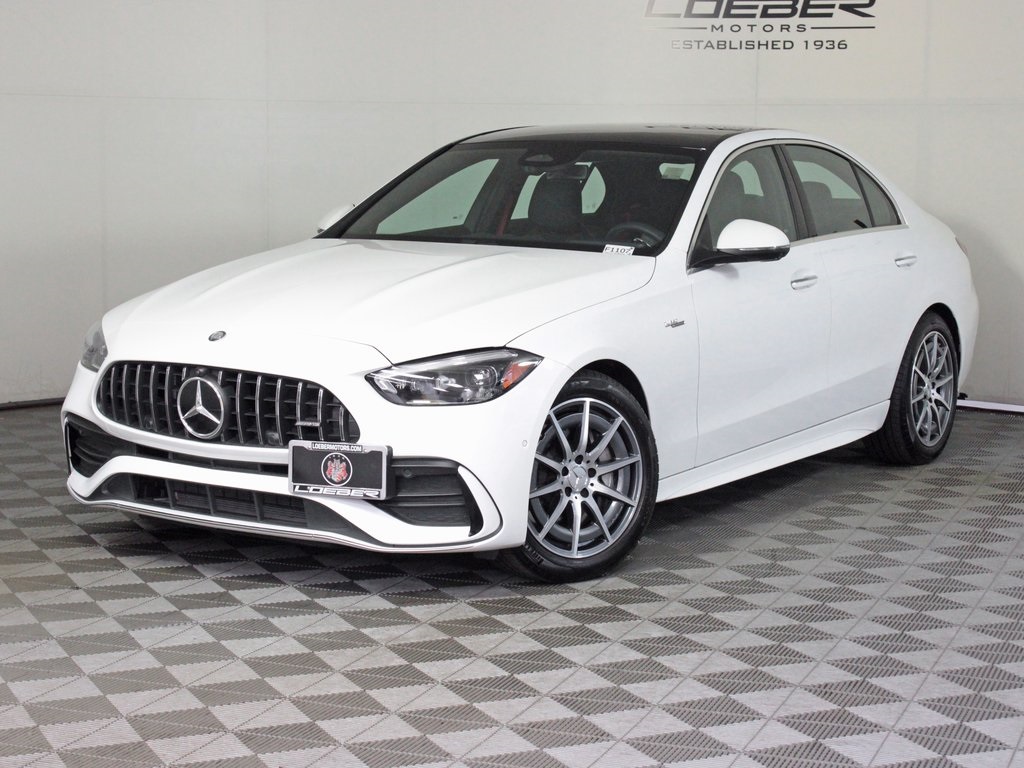 used 2025 Mercedes-Benz C-Class car, priced at $59,887
