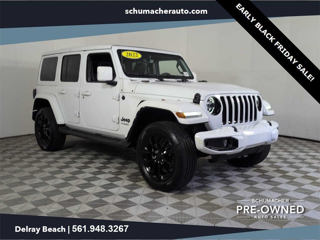 used 2022 Jeep Wrangler car, priced at $26,588