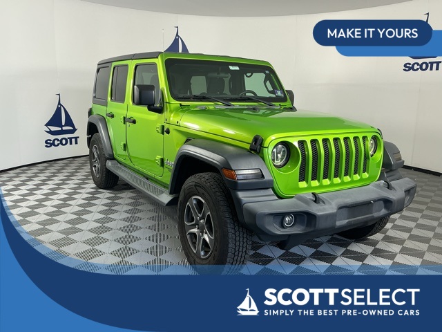 used 2018 Jeep Wrangler car, priced at $20,000