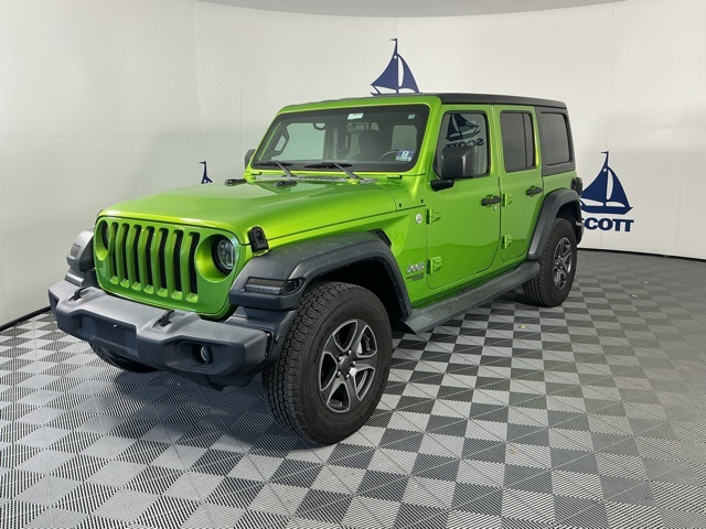 used 2018 Jeep Wrangler car, priced at $20,000