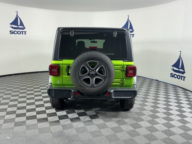 used 2018 Jeep Wrangler car, priced at $20,000