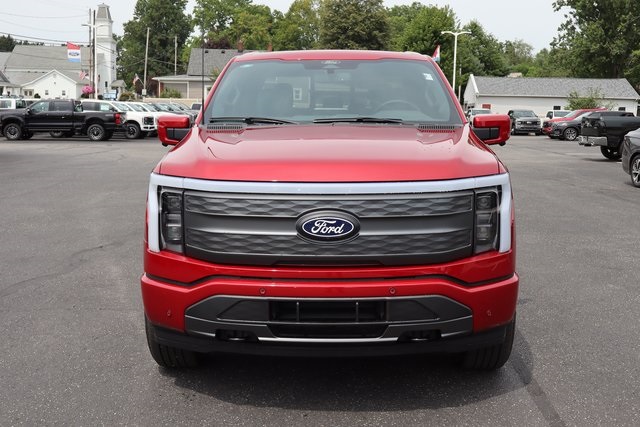 new 2025 Ford F-150 Lightning car, priced at $76,680