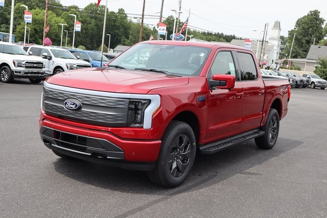 new 2025 Ford F-150 Lightning car, priced at $76,680