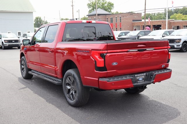 new 2025 Ford F-150 Lightning car, priced at $76,680