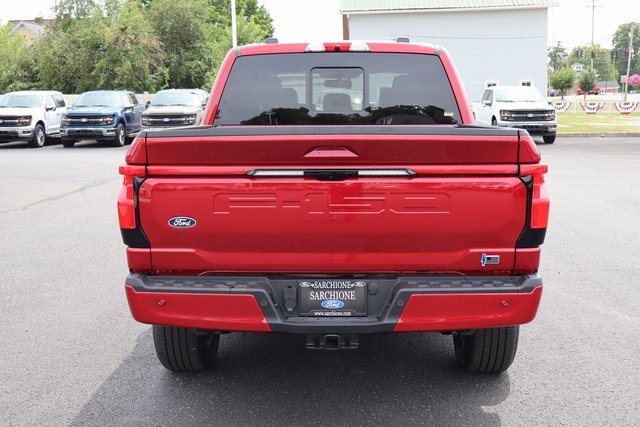 new 2025 Ford F-150 Lightning car, priced at $76,680