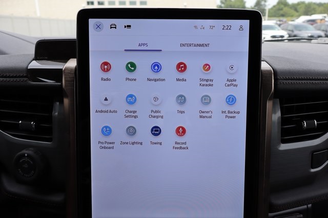 new 2025 Ford F-150 Lightning car, priced at $76,680