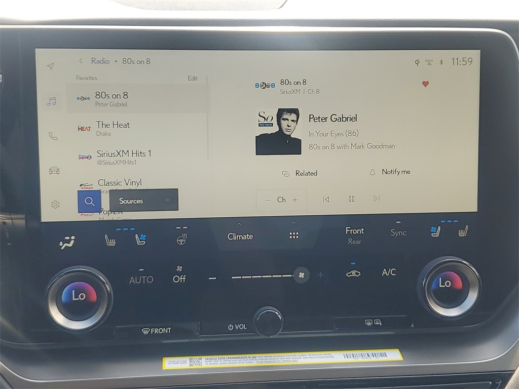 new 2025 Lexus TX car, priced at $74,470