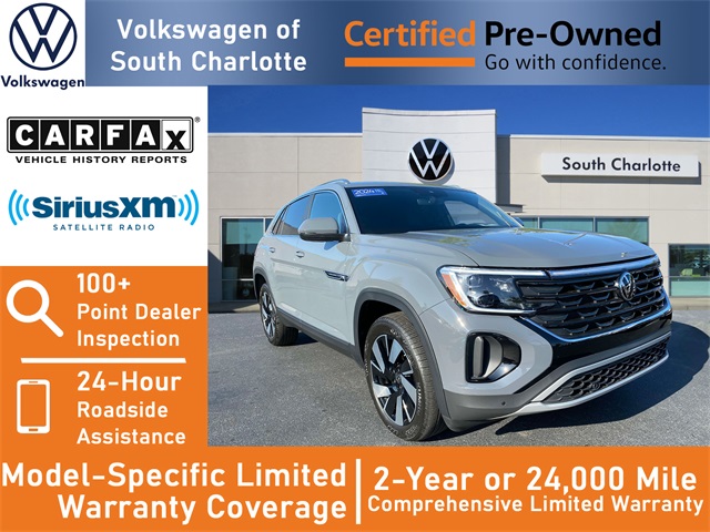 used 2024 Volkswagen Atlas Cross Sport car, priced at $40,588