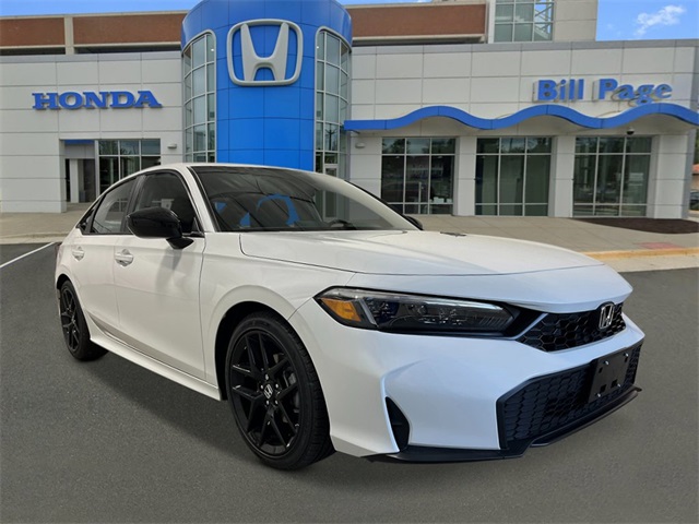 new 2026 Honda Civic car, priced at $27,050