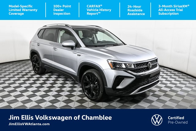 used 2024 Volkswagen Taos car, priced at $23,800