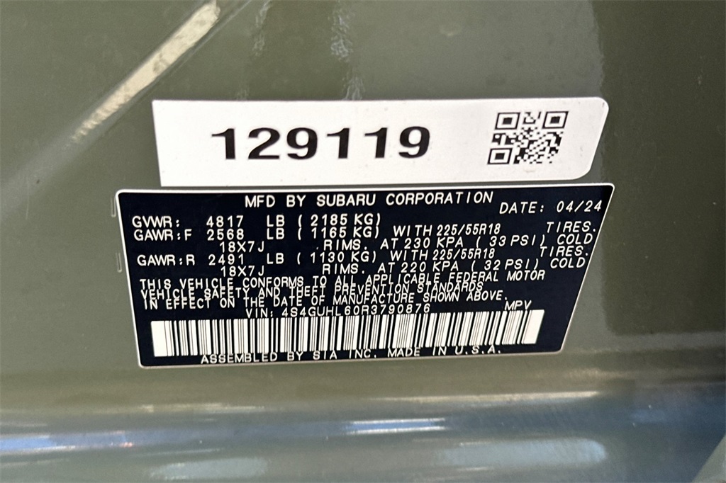 used 2024 Subaru Crosstrek car, priced at $28,976