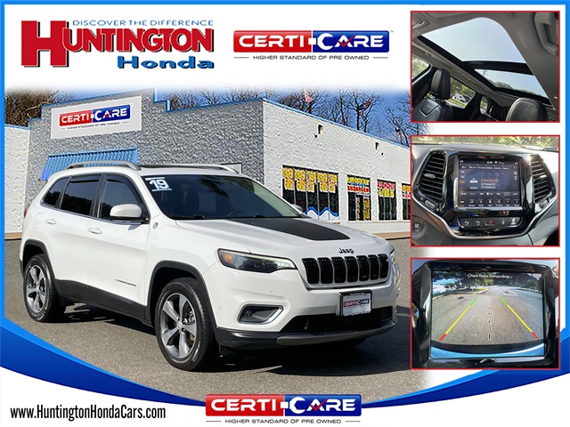 used 2019 Jeep Cherokee car, priced at $15,854