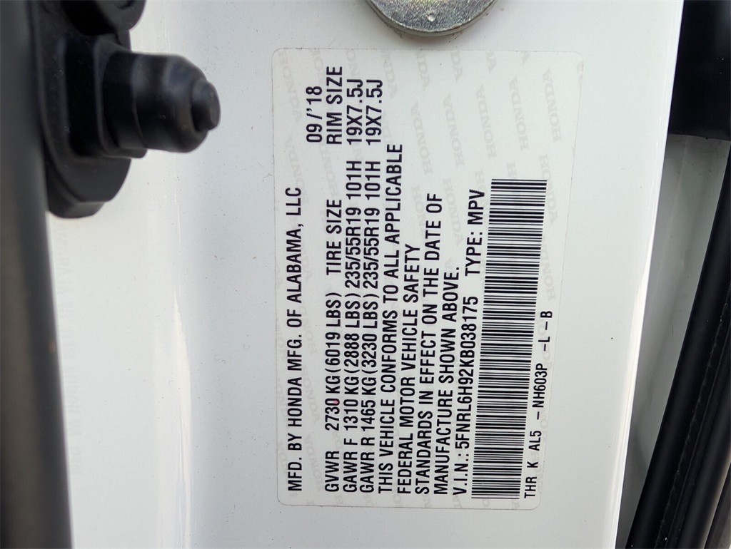 used 2019 Honda Odyssey car, priced at $20,398