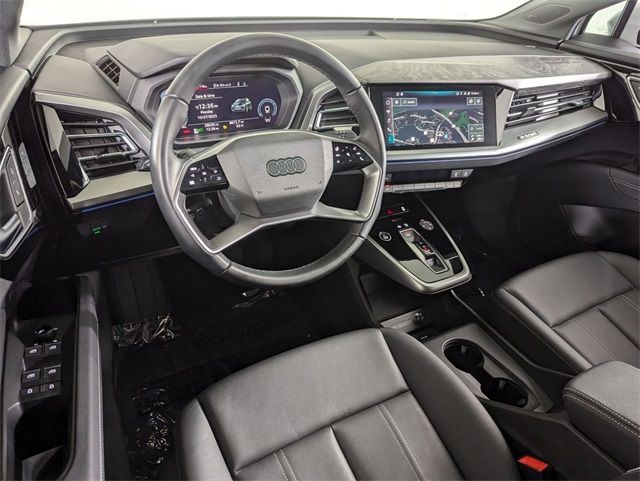 used 2022 Audi Q4 e-tron car, priced at $25,281