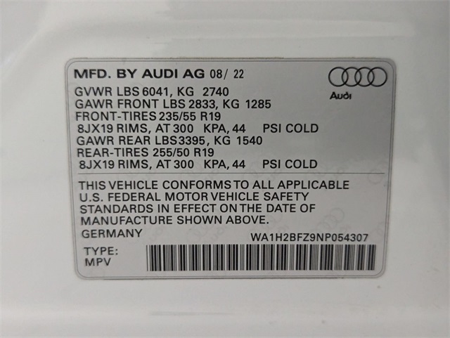 used 2022 Audi Q4 e-tron car, priced at $25,281