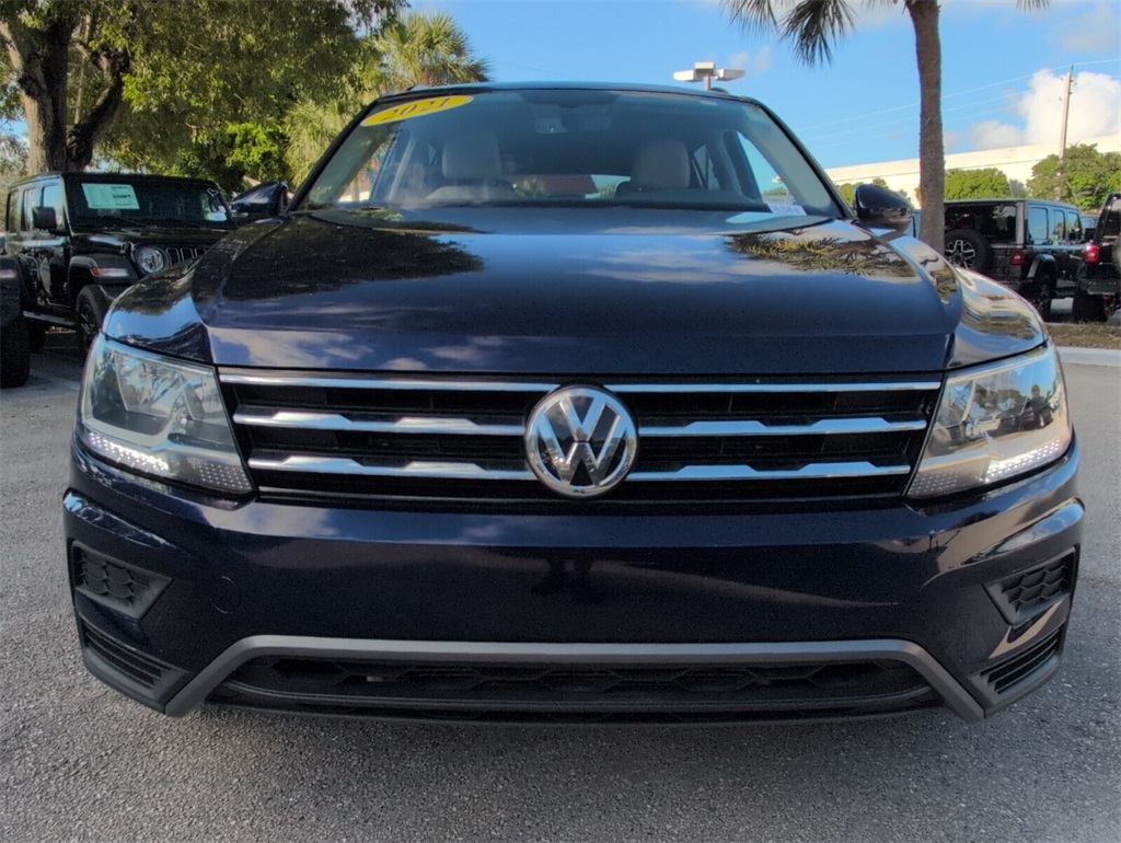 used 2021 Volkswagen Tiguan car, priced at $13,878